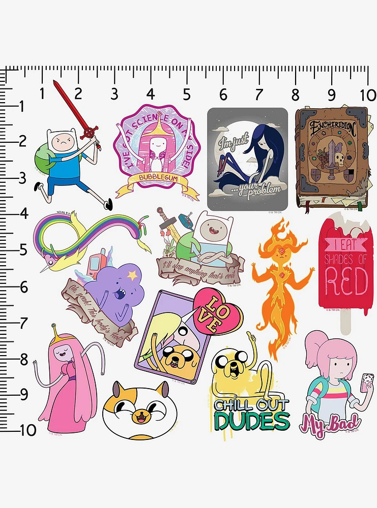 Adventure Time 100ct Vinyl Stickers Variety Pack