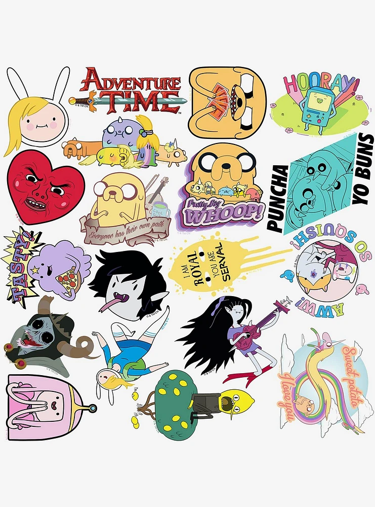 Adventure Time 100ct Vinyl Stickers Variety Pack