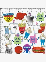 Aqua Teen Hunger Force Character 100ct Vinyl Stickers Variety Pack