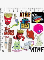 Aqua Teen Hunger Force Variety 100ct Vinyl Stickers Variety Pack