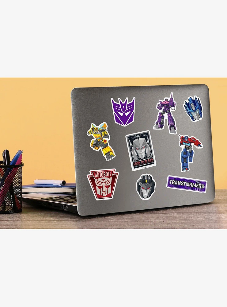 Transformers 100ct Vinyl Stickers Variety Pack