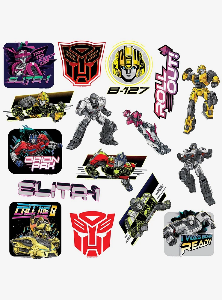 Transformers One 100ct Vinyl Stickers Variety Pack