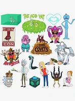 Rick and Morty 100ct Vinyl Stickers Variety Pack