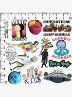 Rick and Morty 2Nd Variety 100ct Vinyl Stickers Variety Pack