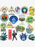 Rick and Morty Trendy 100ct Vinyl Stickers Variety Pack