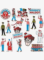 Where's Waldo 100ct Vinyl Stickers Variety Pack