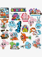 The Amazing World of Gumball 100ct Vinyl Stickers Variety Pack