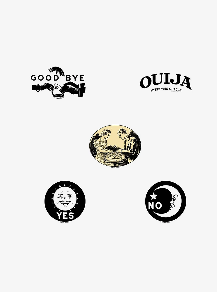 Ouija 100ct Vinyl Stickers Variety Pack