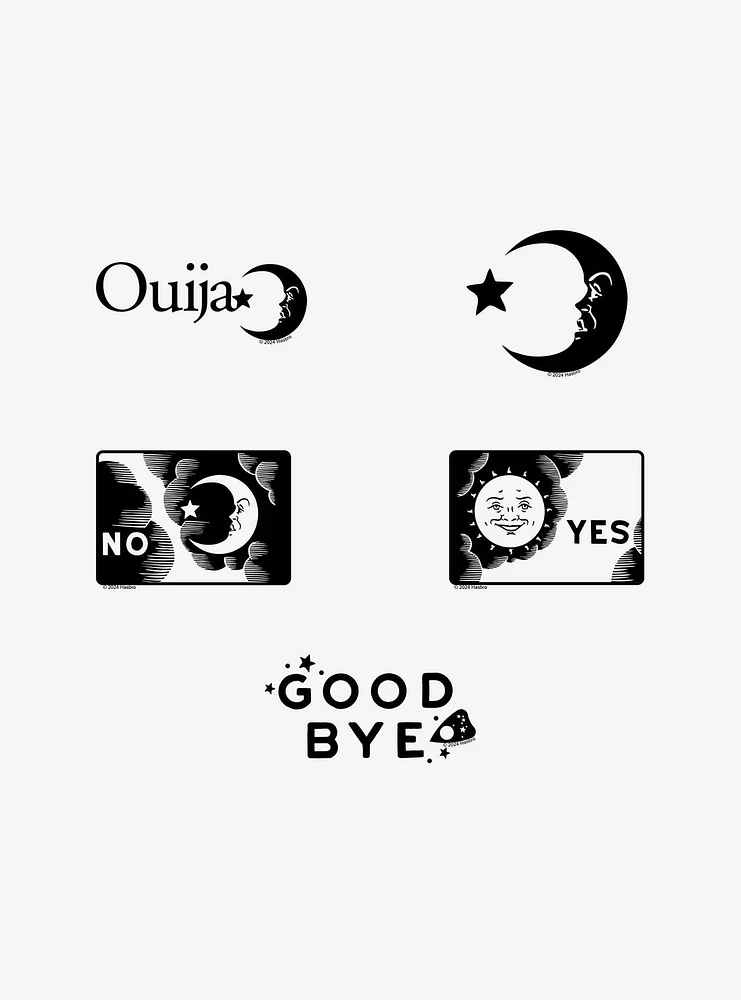 Ouija 100ct Vinyl Stickers Variety Pack