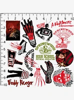 A Nightmare On Elm Street 100ct Vinyl Stickers Variety Pack