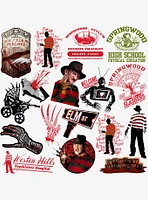 A Nightmare On Elm Street 100ct Vinyl Stickers Variety Pack