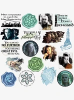 Lord of the Rings Elves of Middle-Earth 100ct Vinyl Stickers Variety Pack