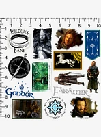 Lord of the Rings Rohan & Gondor 100ct Vinyl Stickers Variety Pack