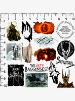 Lord of the Rings Dark Forces 100ct Vinyl Stickers Variety Pack