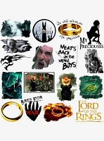 Lord of the Rings Dark Forces 100ct Vinyl Stickers Variety Pack