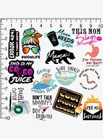 Funny Mom 100ct Vinyl Stickers Variety Pack