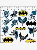 DC Comics Batman Character Poses 100ct Vinyl Stickers Variety Pack