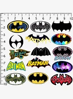 DC Comics Batman Logo 100ct Vinyl Stickers Variety Pack