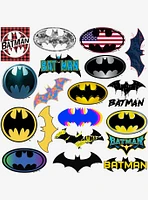 DC Comics Batman Logo 100ct Vinyl Stickers Variety Pack