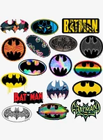 DC Comics Batman Logo 100ct Vinyl Stickers Variety Pack