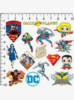 DC Comics Superman 100ct Vinyl Stickers Variety Pack