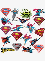 DC Comics Superman Character Poses 100ct Vinyl Stickers Variety Pack