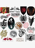 House of the Dragon 100ct Vinyl Stickers Variety Pack