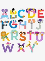 Sesame Street Alphabet 100ct Vinyl Stickers Variety Pack