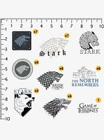 Game of Thrones House Stark 100ct Vinyl Stickers Variety Pack