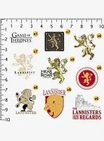 Game of Thrones House Lannister 100ct Vinyl Stickers Variety Pack