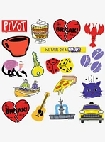 Friends Iconic 100ct Vinyl Stickers Variety Pack