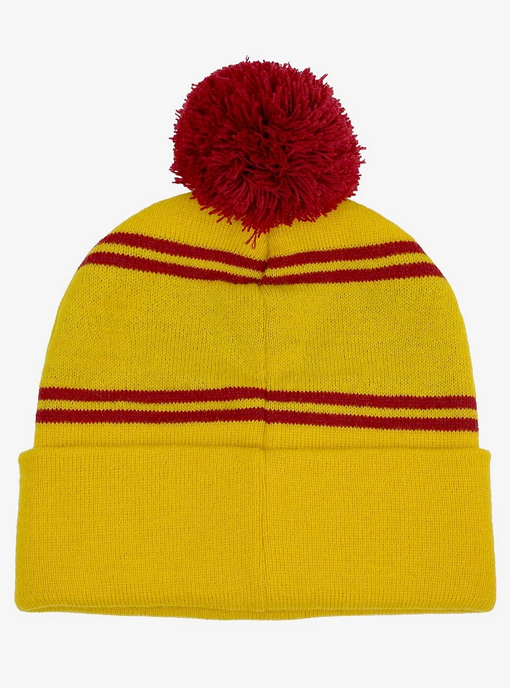 Harry Potter Hogwarts Pom Knit Beanie