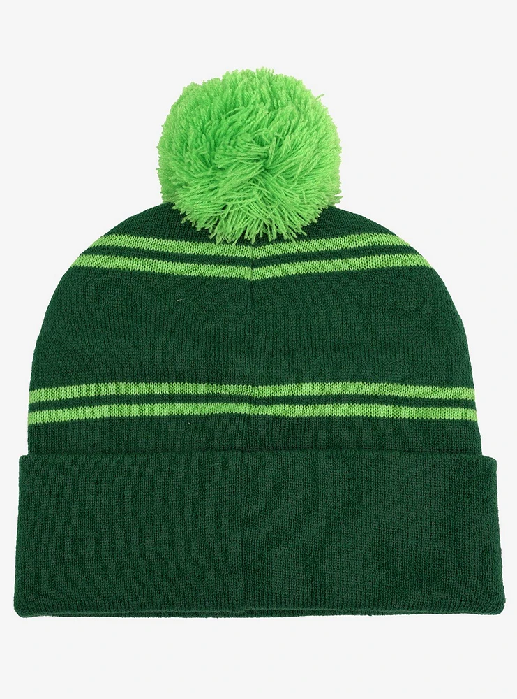 Harry Potter Slytherin Pom Knit Beanie