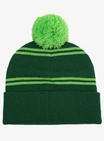 Harry Potter Slytherin Pom Knit Beanie