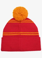 Harry Potter Gryffindor Pom Knit Beanie