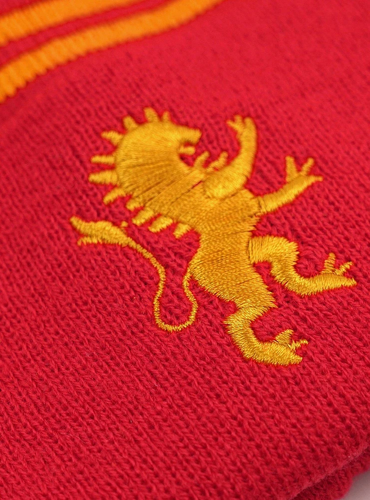 Harry Potter Gryffindor Pom Knit Beanie