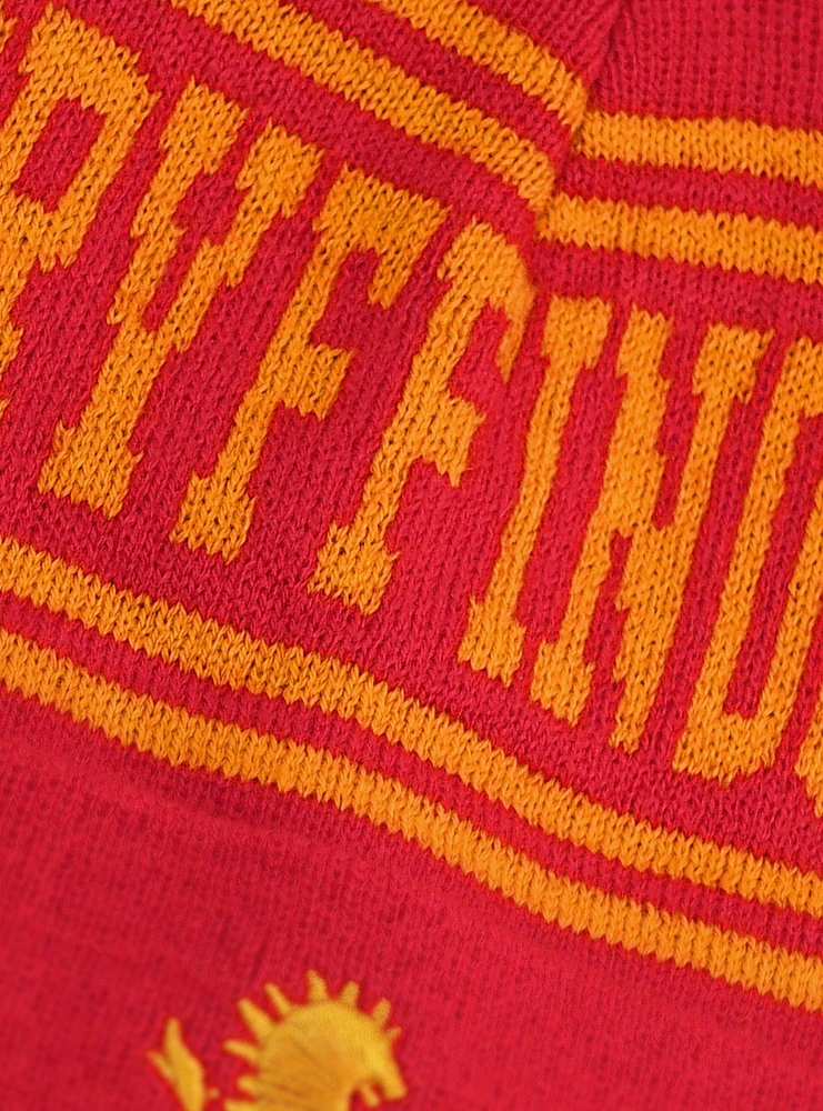 Harry Potter Gryffindor Pom Knit Beanie