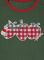 Disney Winnie the Pooh Strawberry Gingham Women's Baby Tee — BoxLunch Exclusive