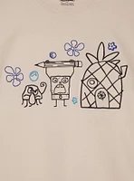 SpongeBob SquarePants DoodleBob Lineup Women's Plus T-Shirt — BoxLunch Exclusive