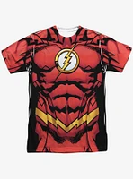 DC Comics Justice League Flash 52 Sublimated Costume T-Shirt