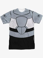 DC Comics Teen Titans Go! Cyborg Costume Sublimated T-Shirt