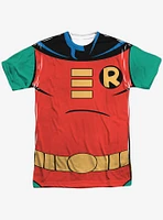 DC Comics Batman The Animated Series Robin Costume Sublimated T-Shirt