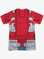 Transformers Optimus Prime Costume Sublimated T-Shirt