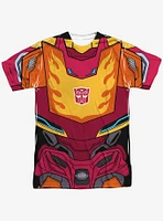 Transformers Hot Rod Costume Sublimated T-Shirt