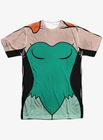 DC Comics Batman The Animated Series Poison Ivy Costume Sublimated T-Shirt