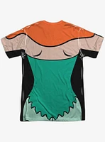 DC Comics Batman The Animated Series Poison Ivy Costume Sublimated T-Shirt