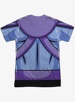 Masters Of The Universe Cartoon Skeletor Costume Print T-Shirt