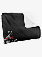 Harry Potter Slytherin Crest Black 36x58" Throw Blanket