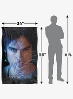 The Vampire Diaries Damon Eyes 36x58" Throw Blanket