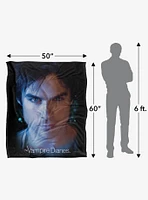 The Vampire Diaries Damon Eyes 50x60" Throw Blanket